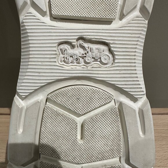 Men's Coach Derby Knit Runner Brogue Lace Up Sneakers, Size 10.5 - Picture 2 of 8